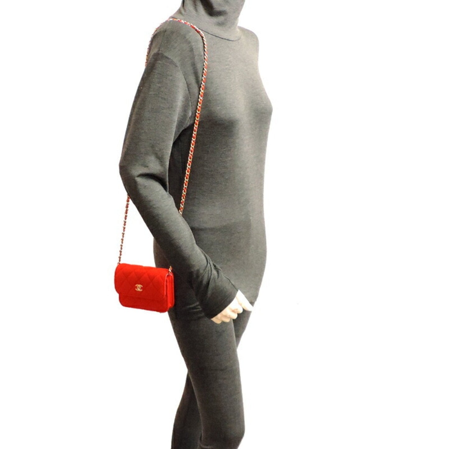 CHANEL Mini matelasse Shoulder Bag