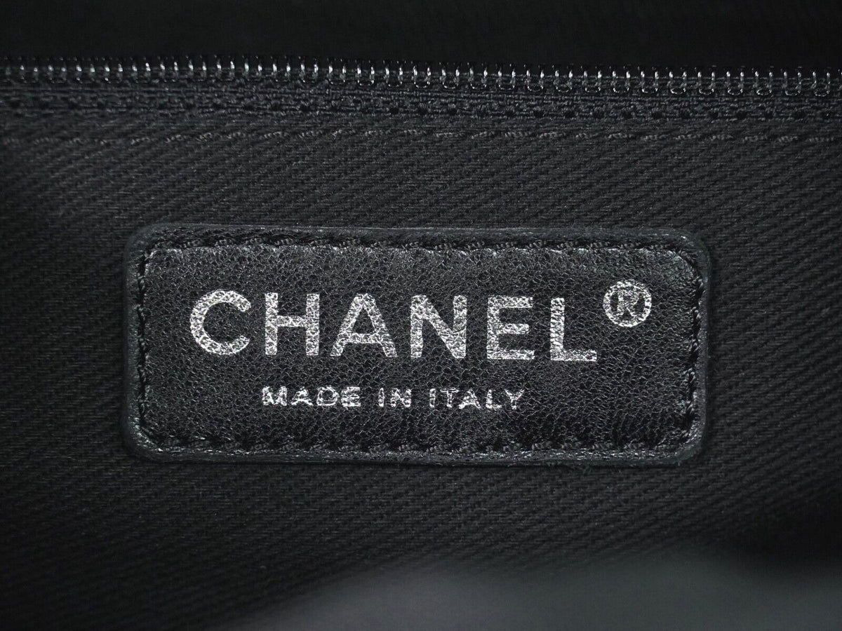 CHANEL Paris New york line Handbag