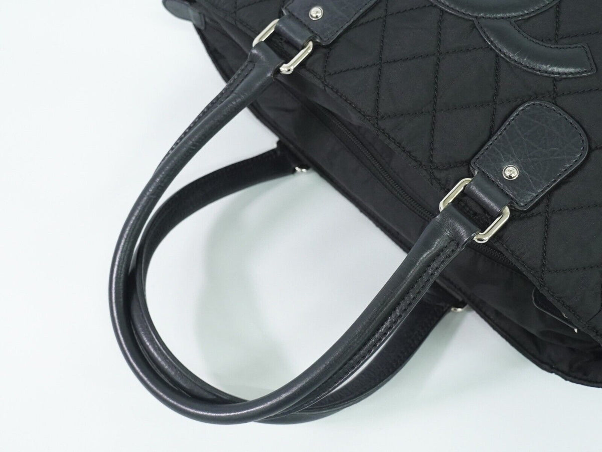 CHANEL Paris New york line Handbag