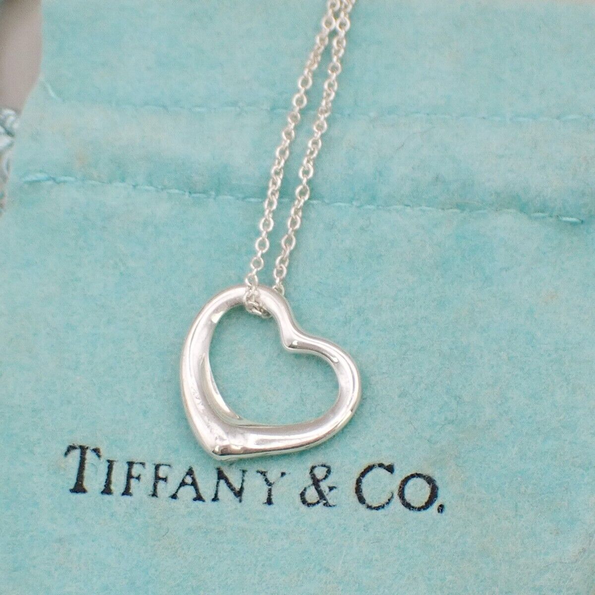 Tiffany & Co Open Heart Necklace