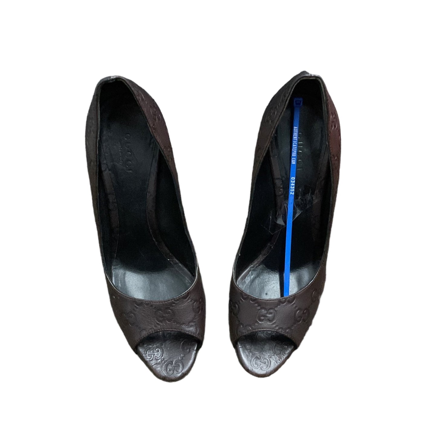 Brown Shoes Luxury Designer Gucci, Size 9