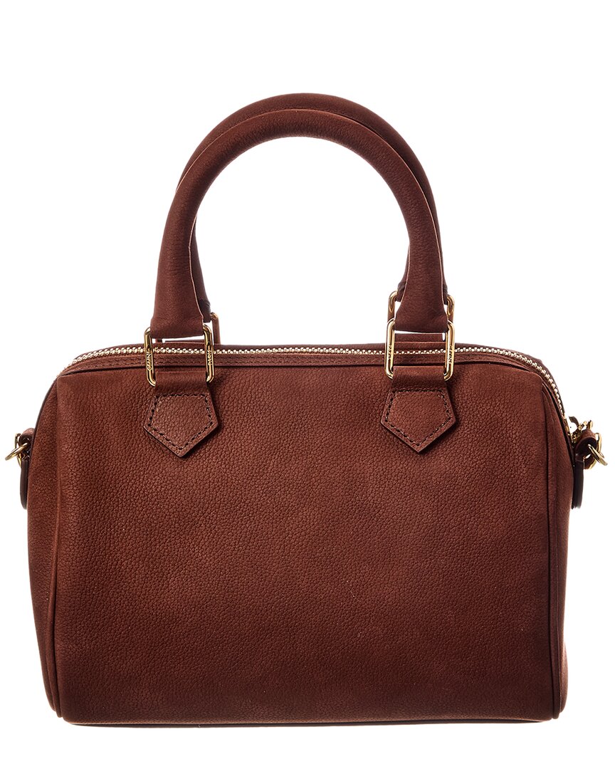 Celine Boston Small Suede Shoulder Bag