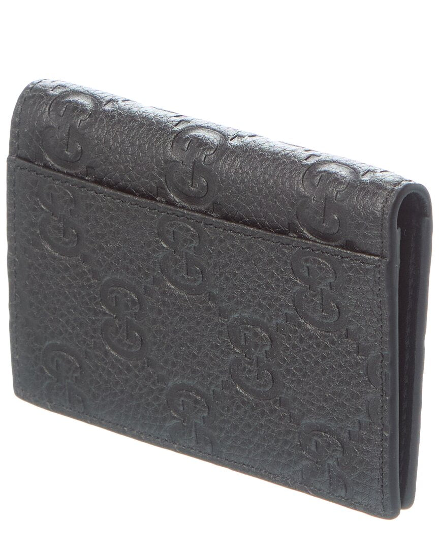 Gucci Imprint Long Leather Card Case
