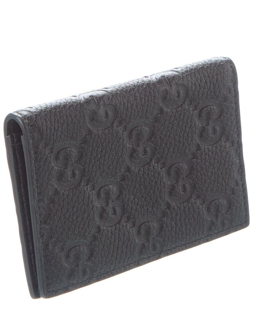 Gucci Imprint Long Leather Card Case