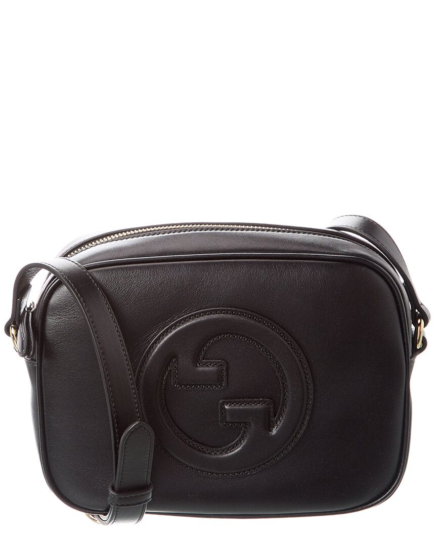 Gucci Blondie Mini Leather Camera Bag ONE SIZE Black