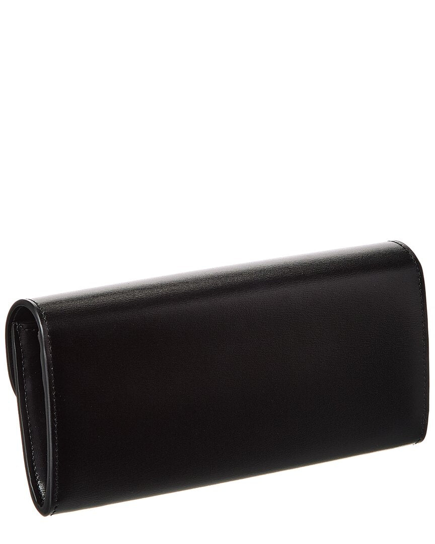 Celine Triomphe Large Leather Continental Wallet