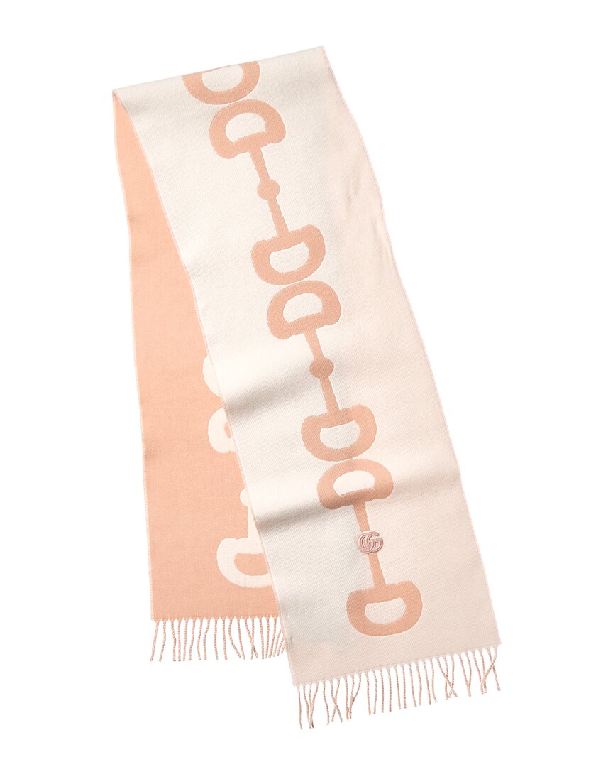 Gucci Wool & Cashmere-Blend Scarf
