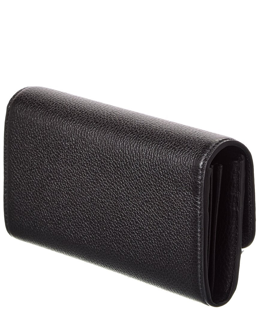 Gucci Softbit Leather Continental Wallet