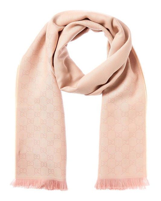 Gucci Gg Wool Scarf