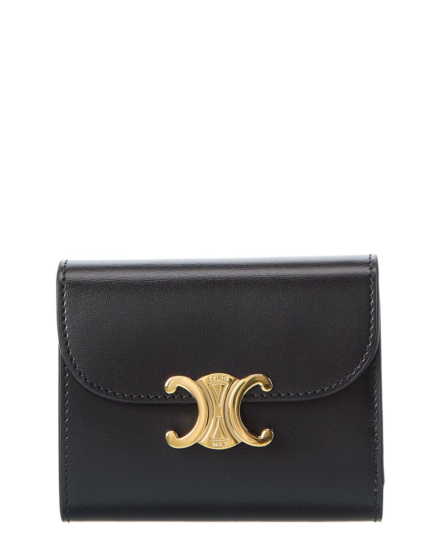 Celine Small Flap Leather Wallet