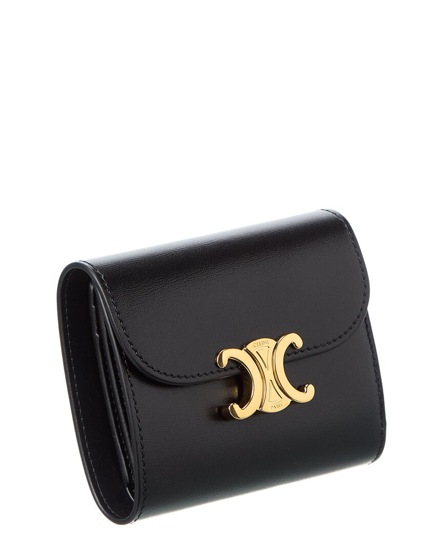 Celine Small Flap Leather Wallet