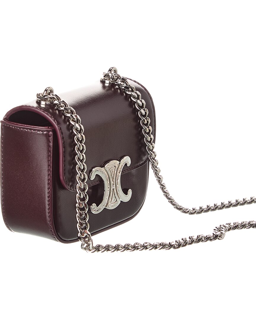 Celine Chain Claude Mini Leather Shoulder Bag