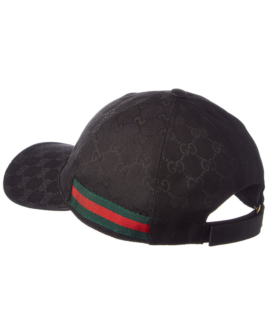 Gucci Original Gg Web Canvas Baseball Hat