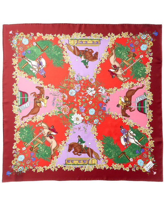 Gucci Printed Silk Scarf