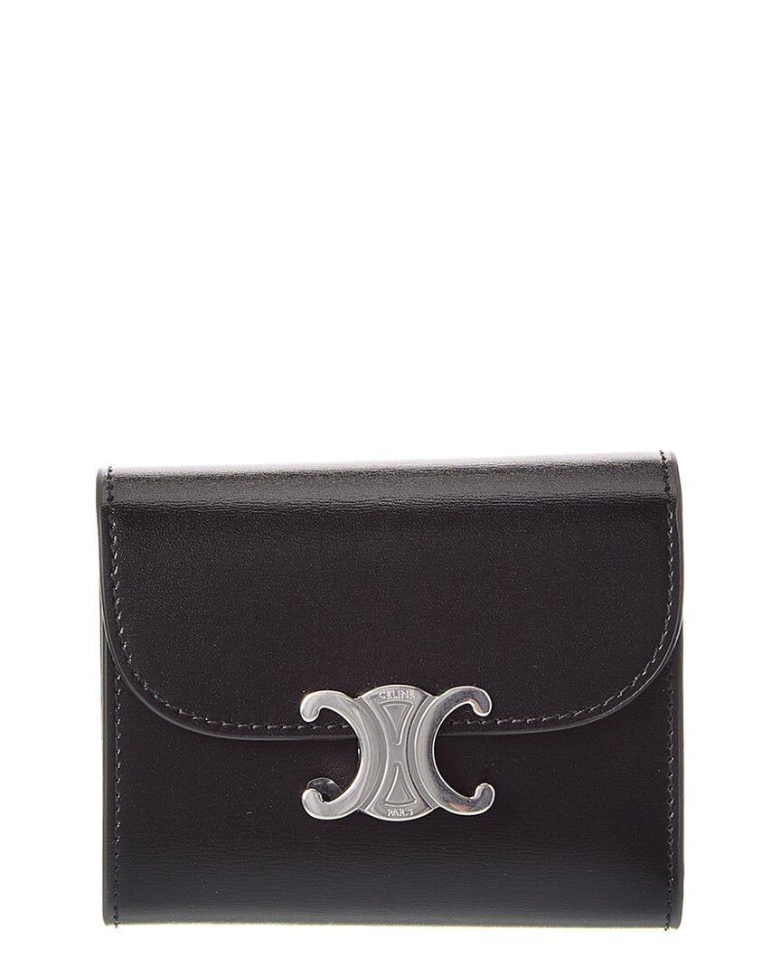 Celine Small Flap Leather Wallet