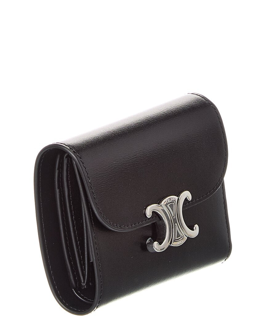 Celine Small Flap Leather Wallet