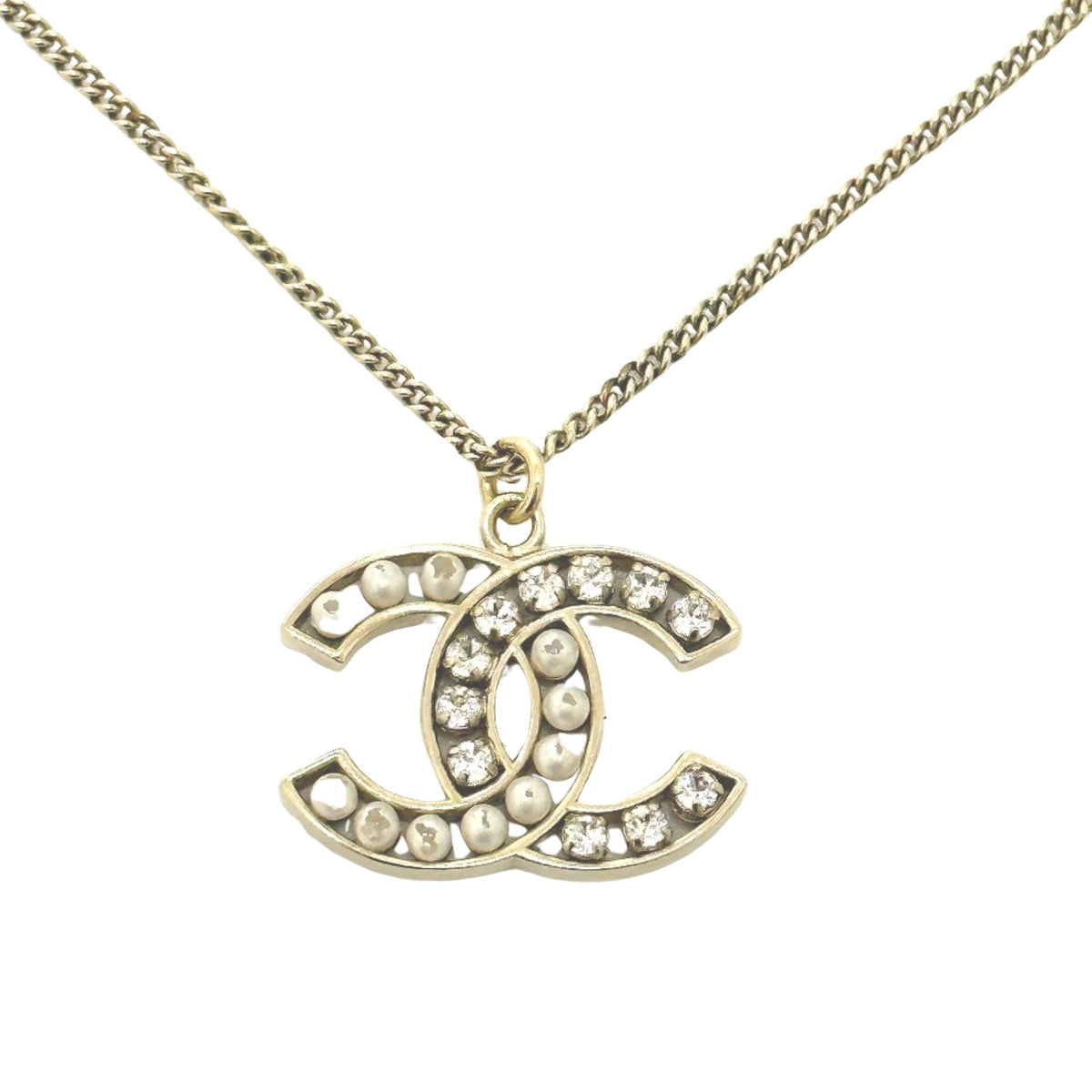 Top Quality Chanel Logo CC Necklace