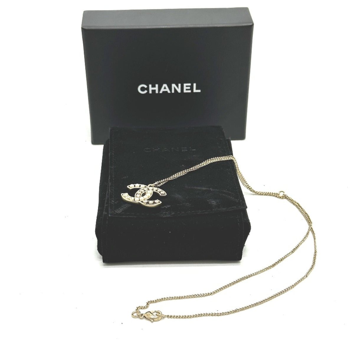 Top Quality Chanel Logo CC Necklace