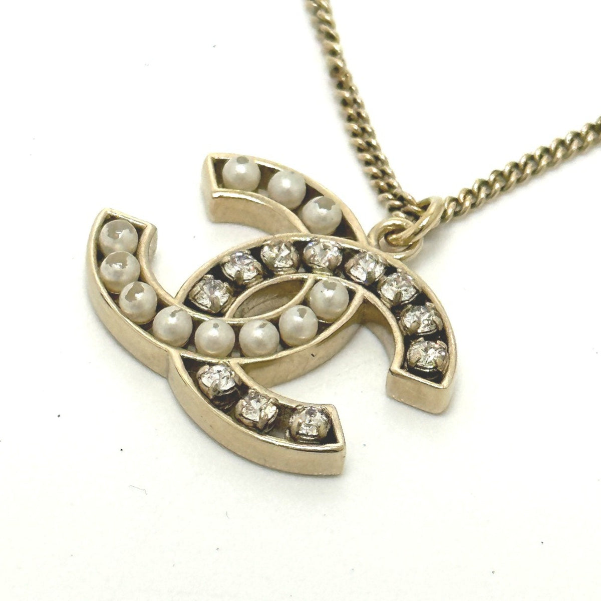 Top Quality Chanel Logo CC Necklace