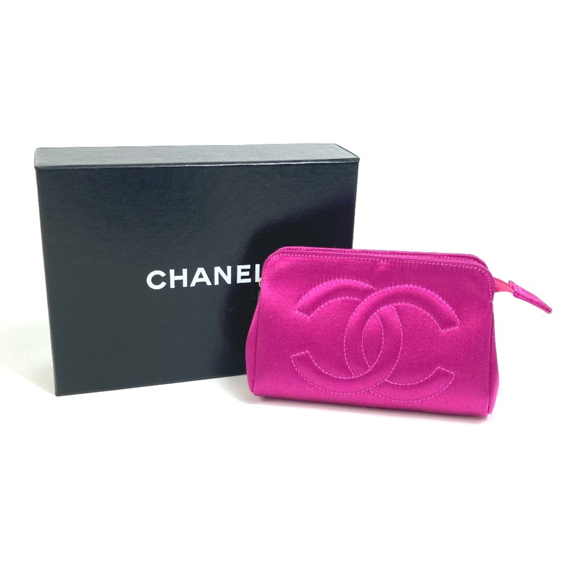 Top Quality Chanel Logo CC Clutch Bag