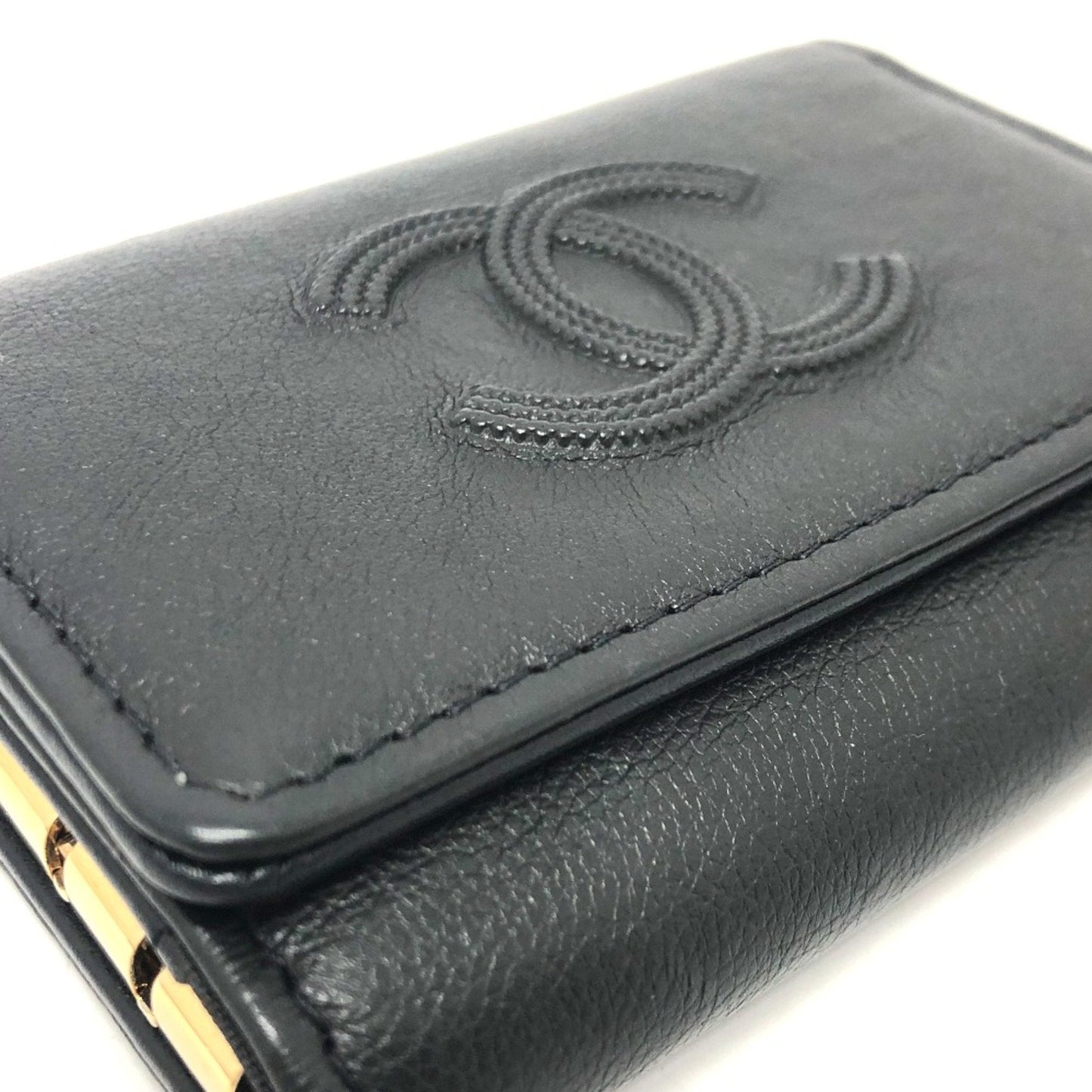 Top Quality Chanel Logo CC Wallet