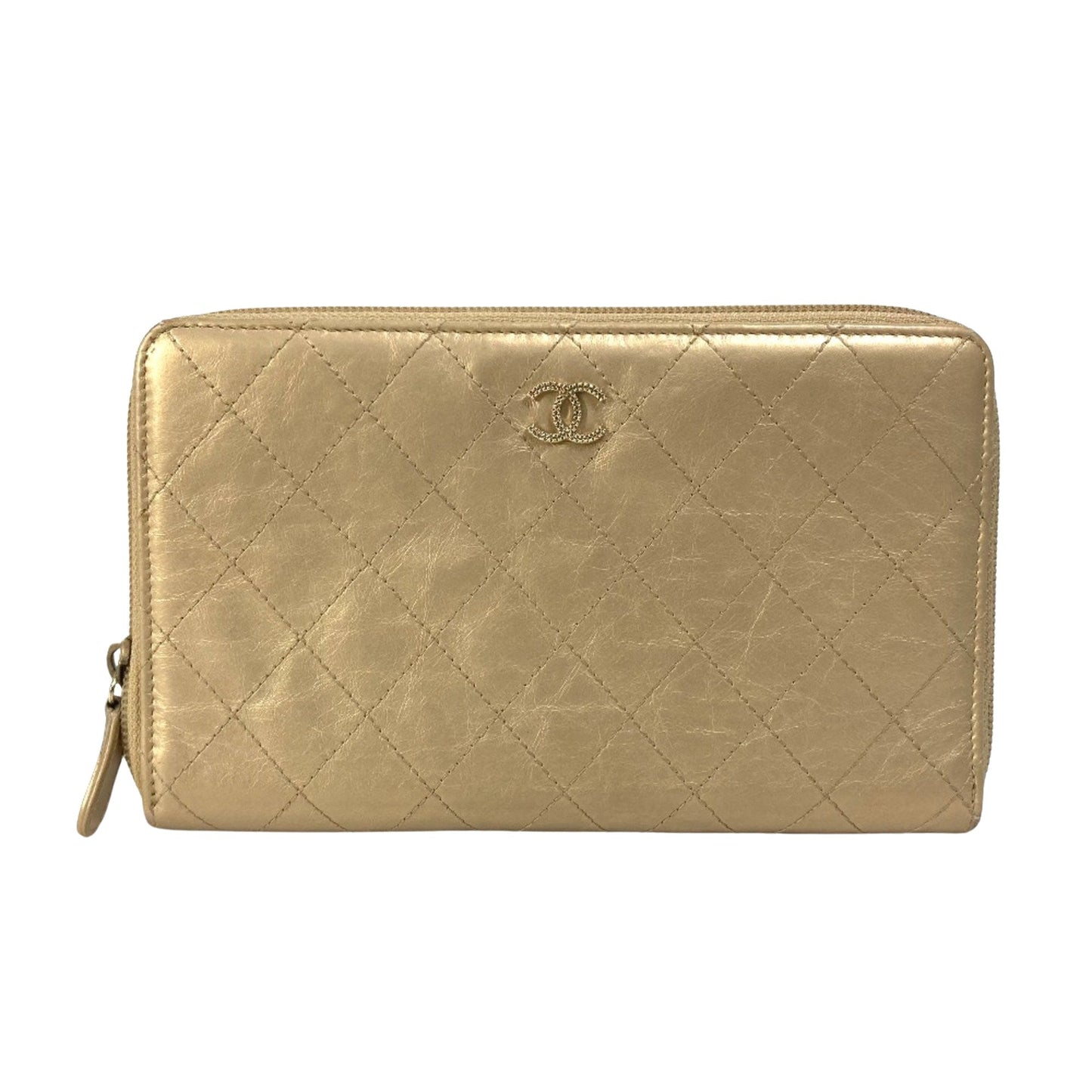 Top Quality Chanel Logo CC Wallet