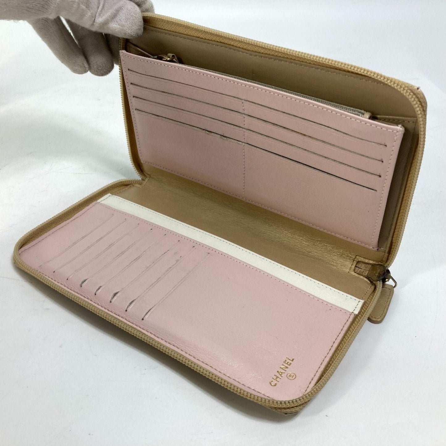 Top Quality Chanel Logo CC Wallet