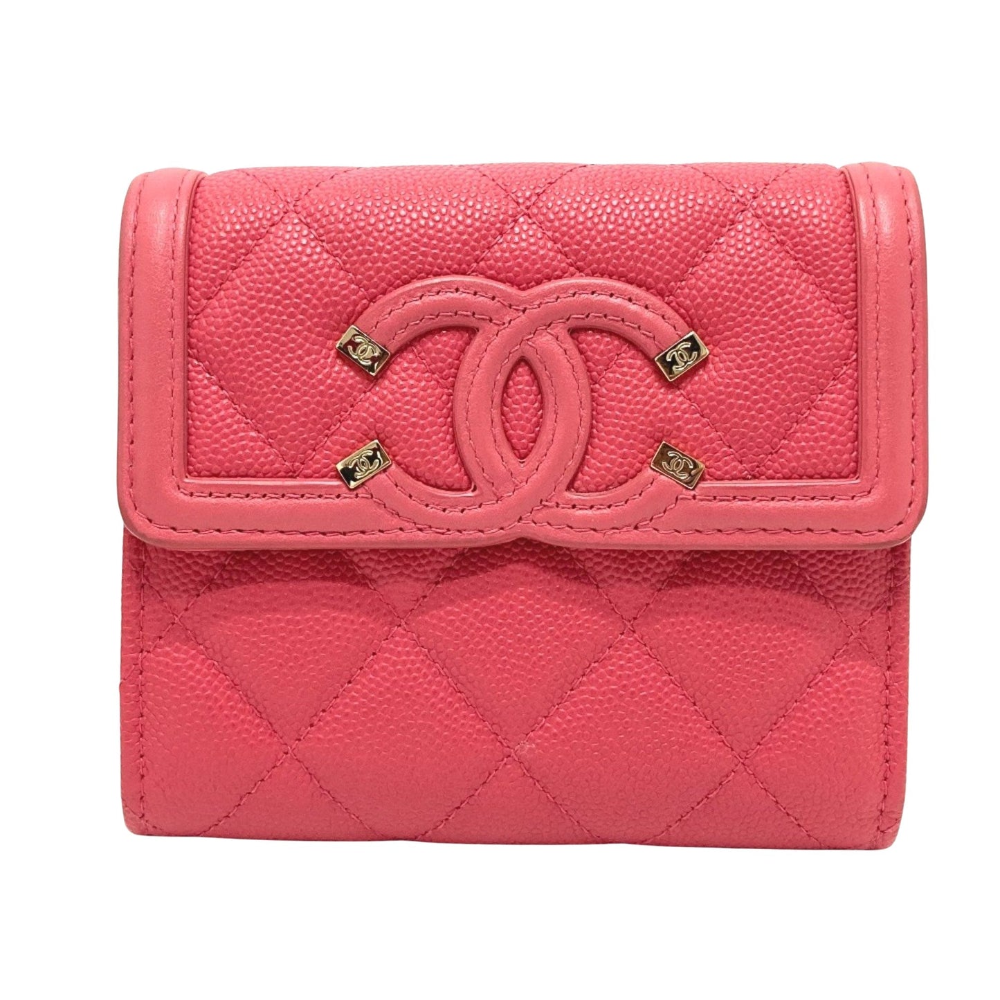 Top Quality Chanel Logo CC Wallet