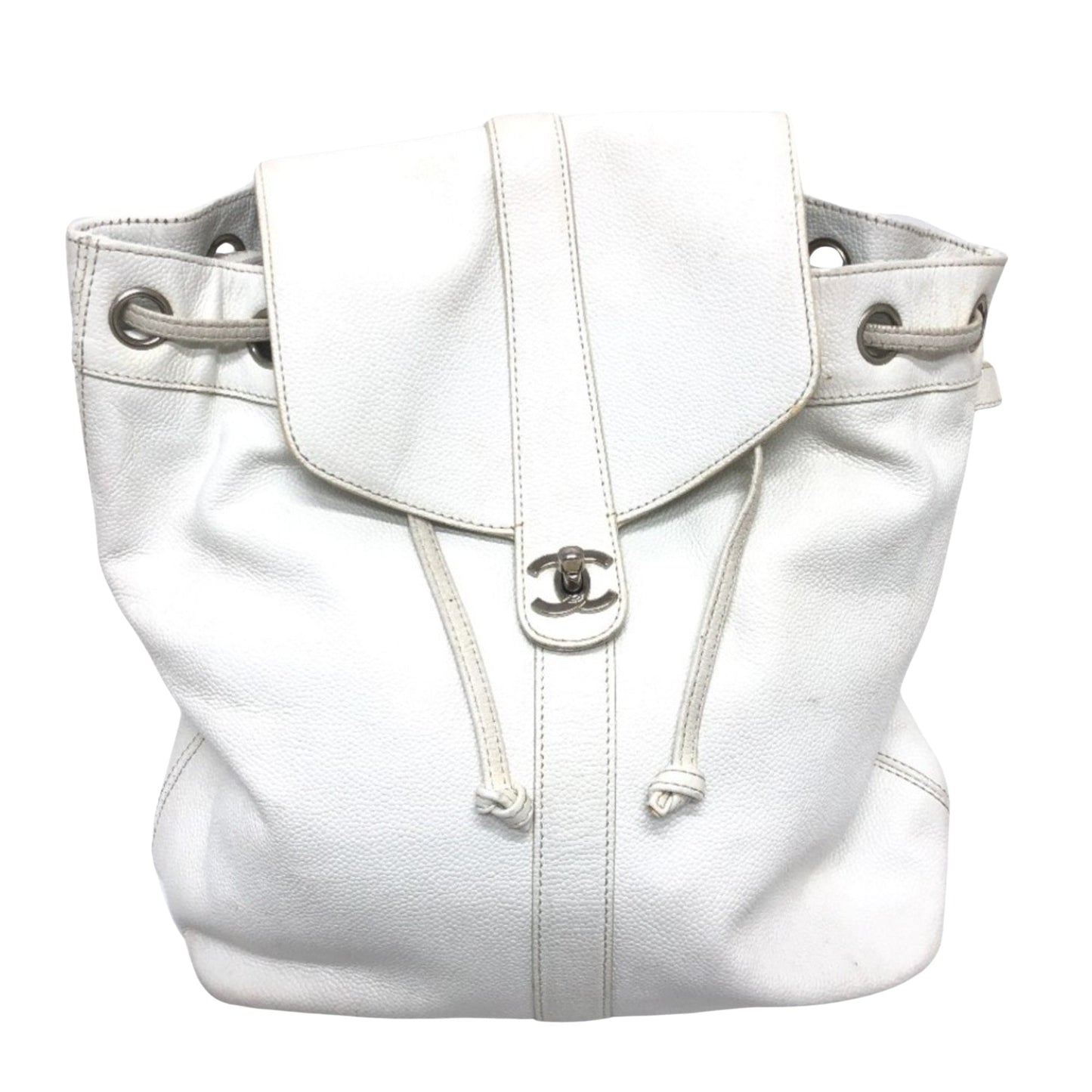 Top Quality Chanel Logo boston Backpack