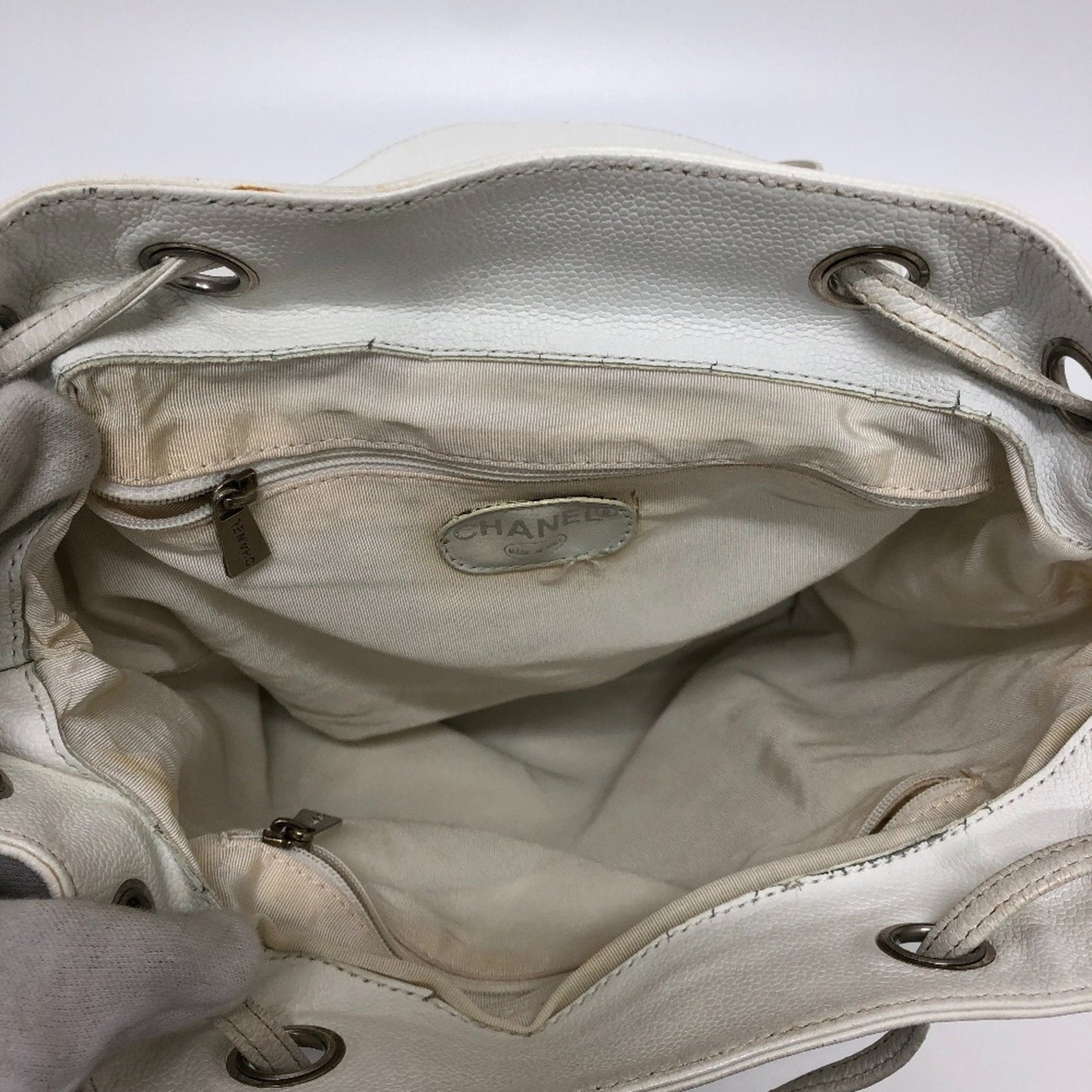 Top Quality Chanel Logo boston Backpack