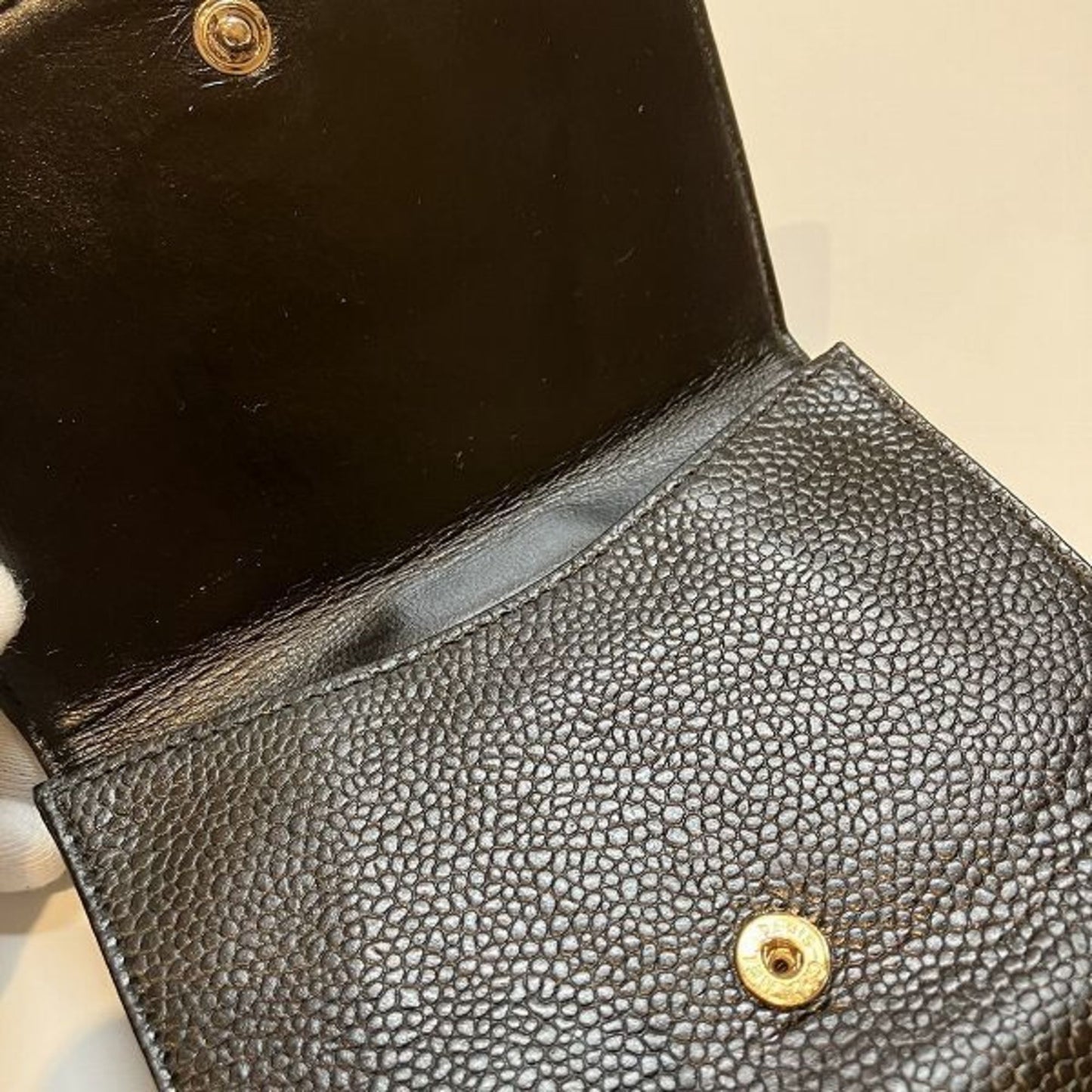 Top Quality Chanel Logo CC Wallet