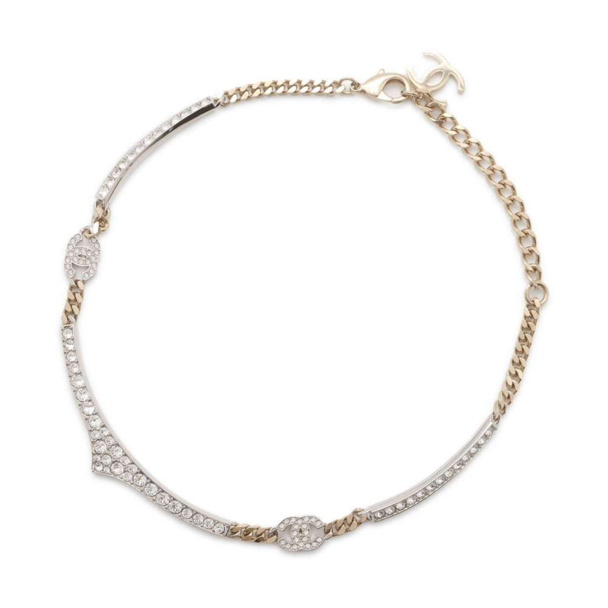 Top Quality Chanel Logo CC Necklace