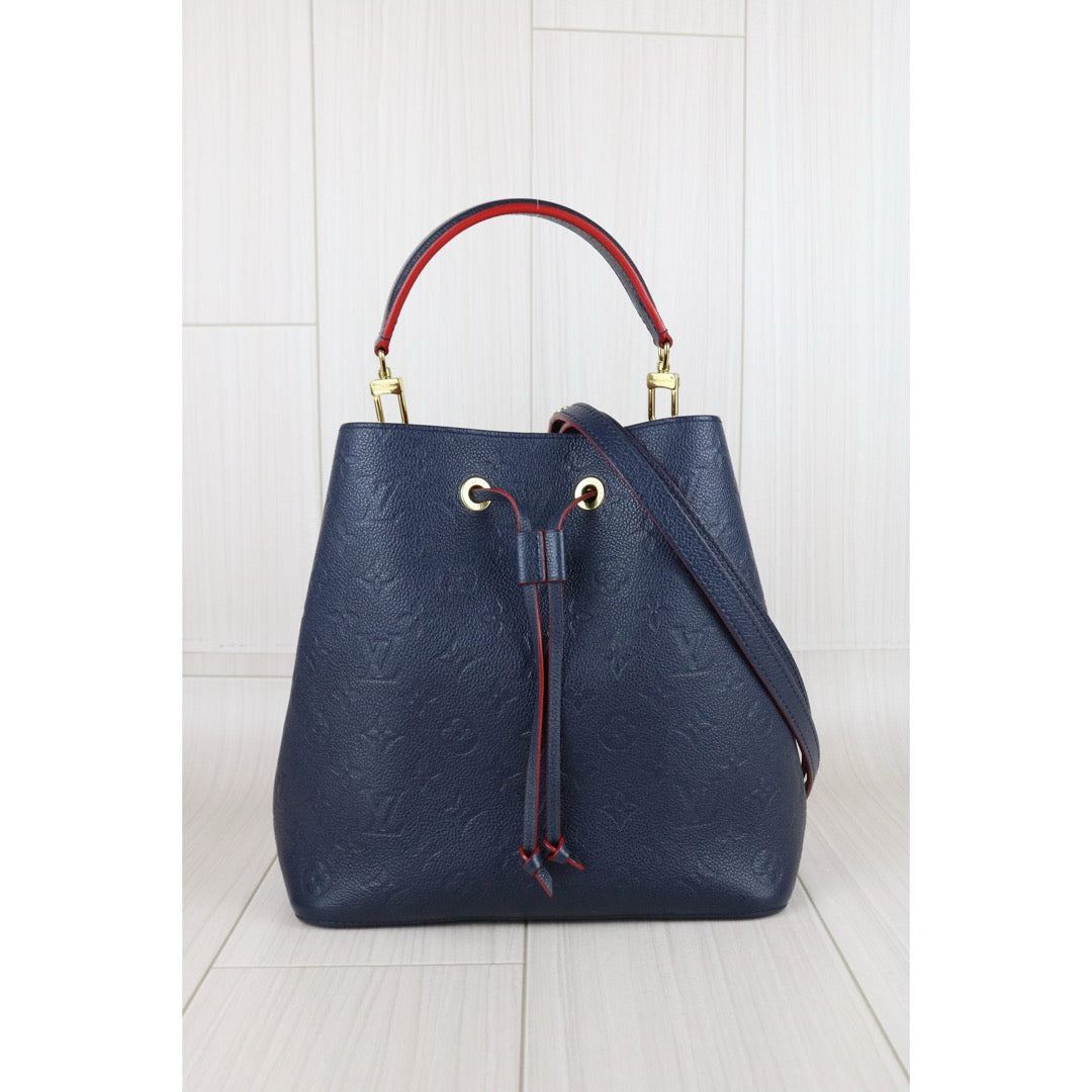 Very Good ( Rank A)｜ LV Monogram Leather Shoulder Bag Blue IC Chips Model｜S25030706
