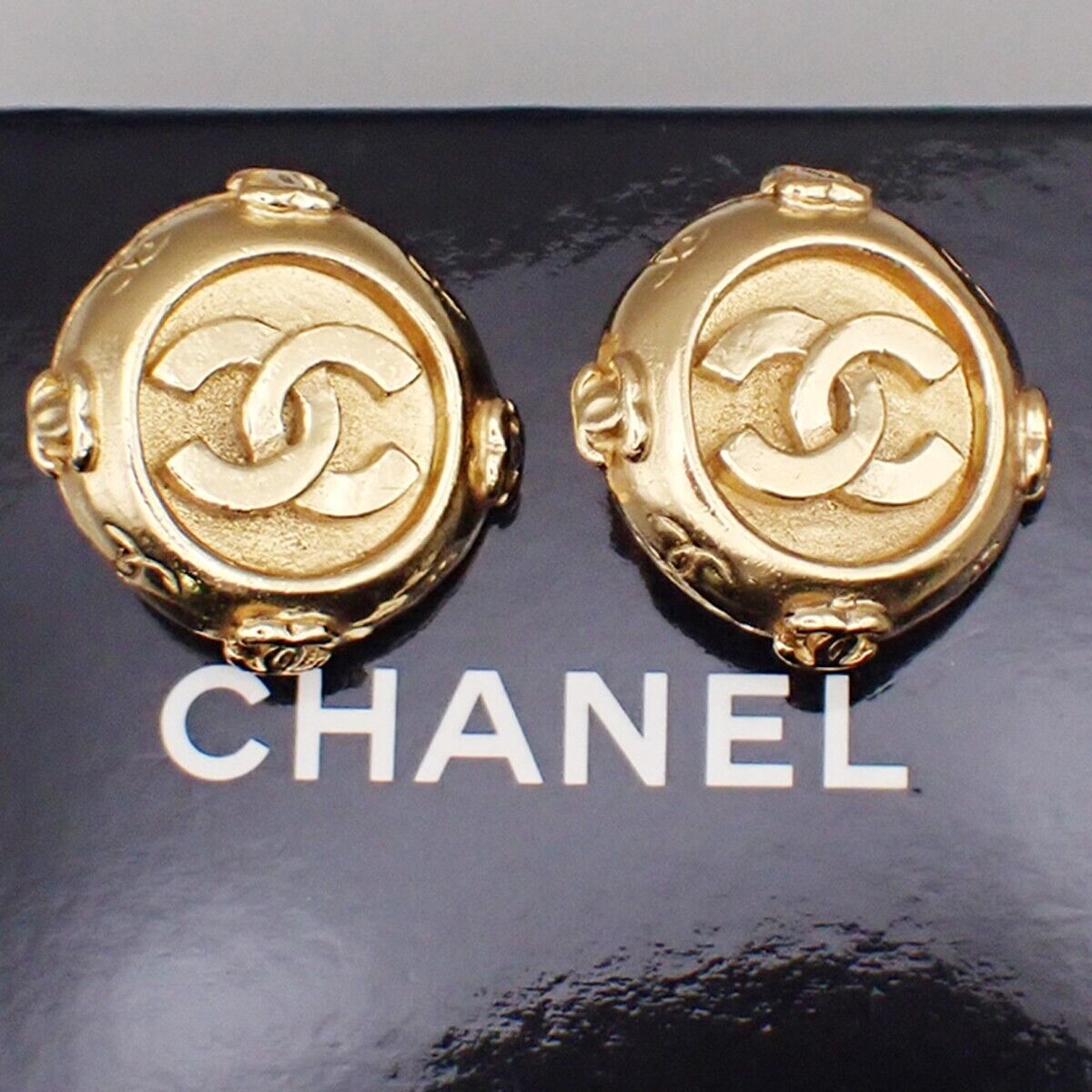 Top Quality Chanel Logo CC Earrings