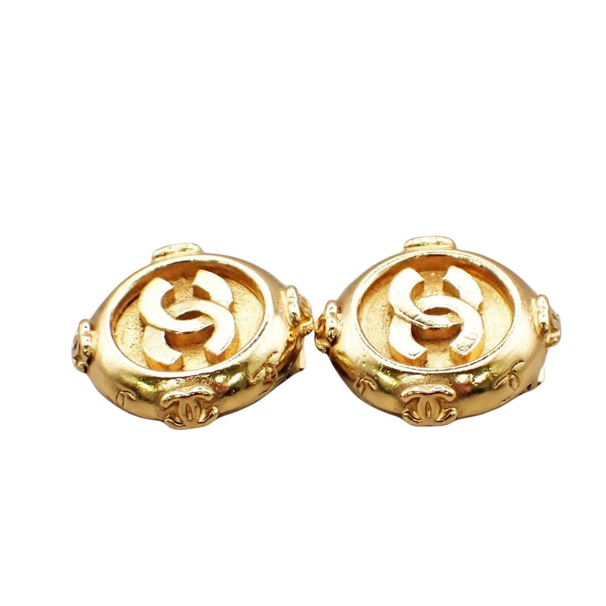 Top Quality Chanel Logo CC Earrings