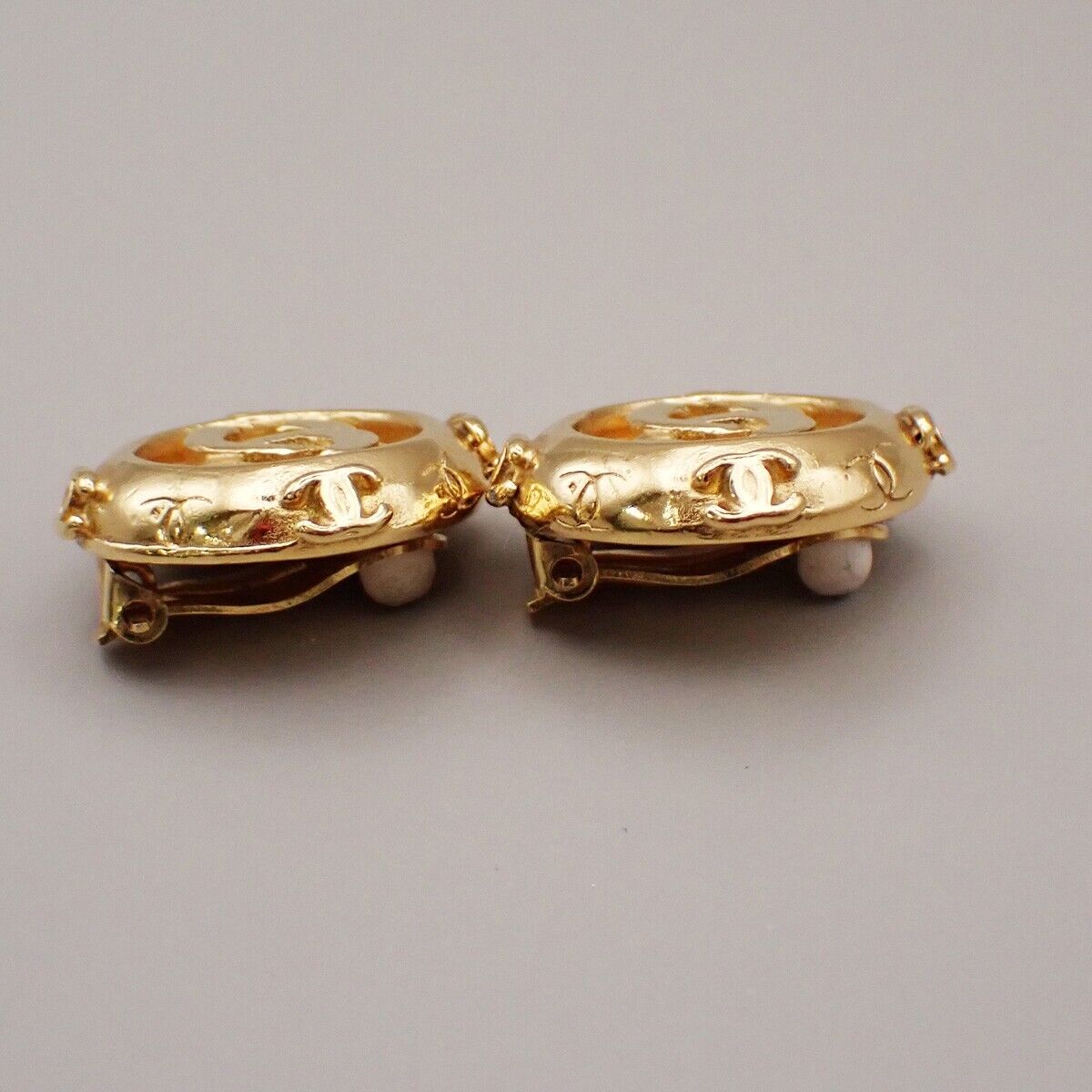 Top Quality Chanel Logo CC Earrings