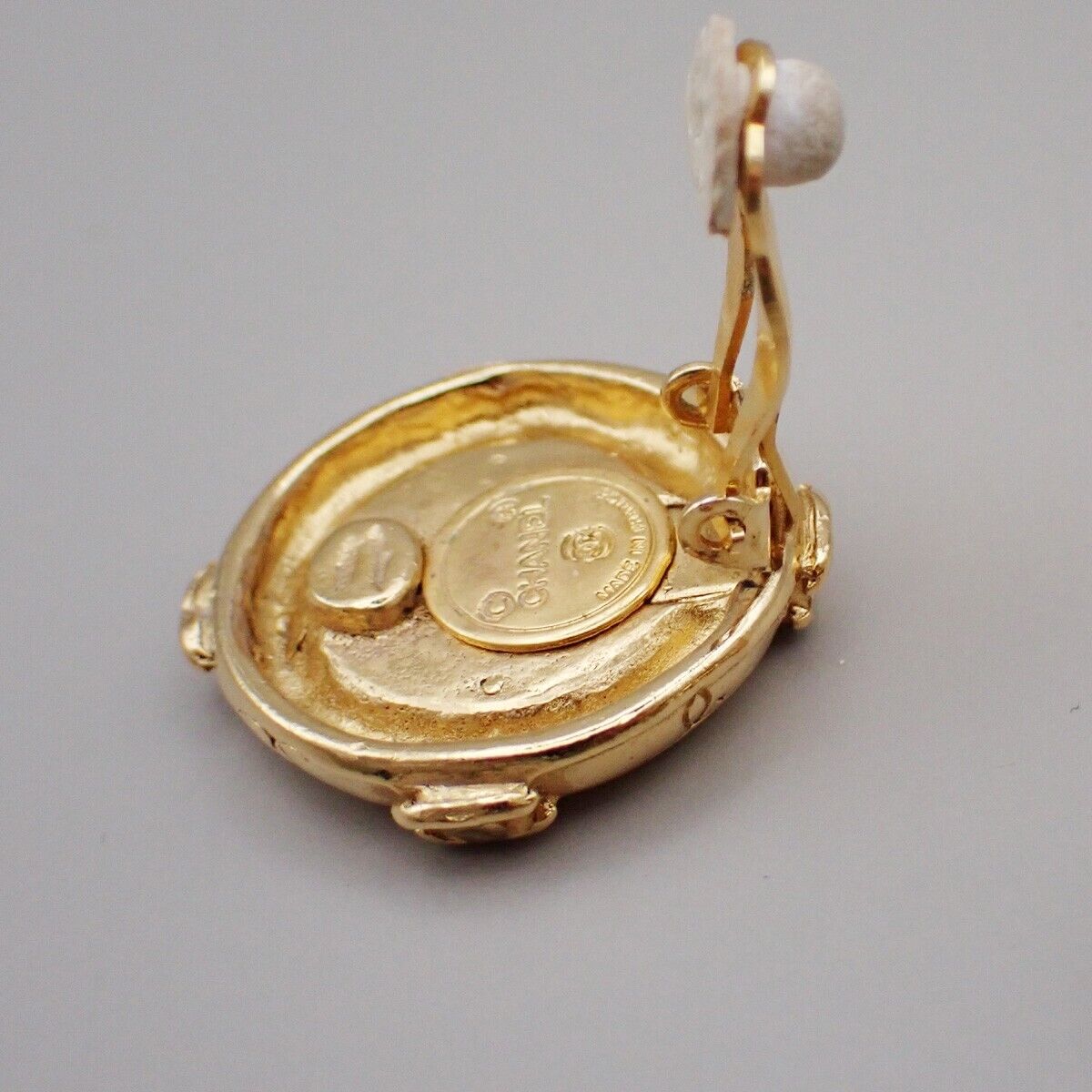 Top Quality Chanel Logo CC Earrings