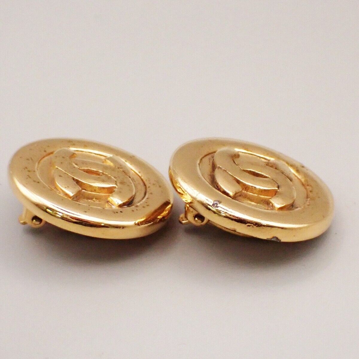Top Quality Chanel Logo CC Earrings