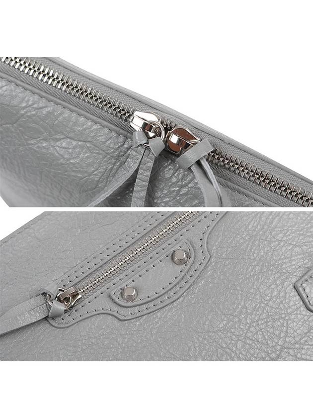 Luxury Balenciaga  Classic Reporter Chain Cross Bag Grey