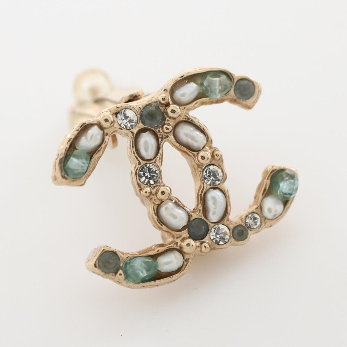 Top Quality Chanel Logo CC Earrings