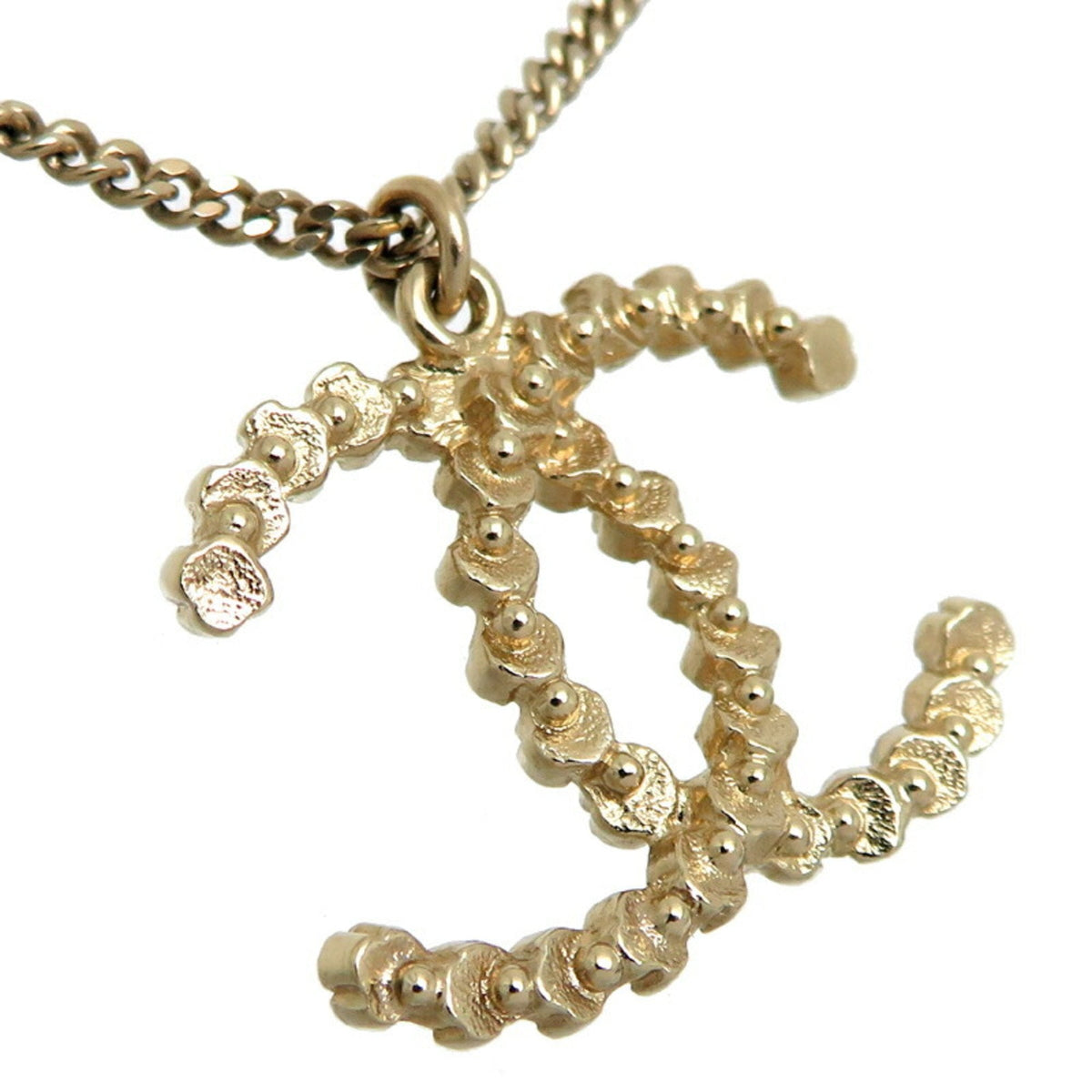 Top Quality Chanel Logo CC Necklace