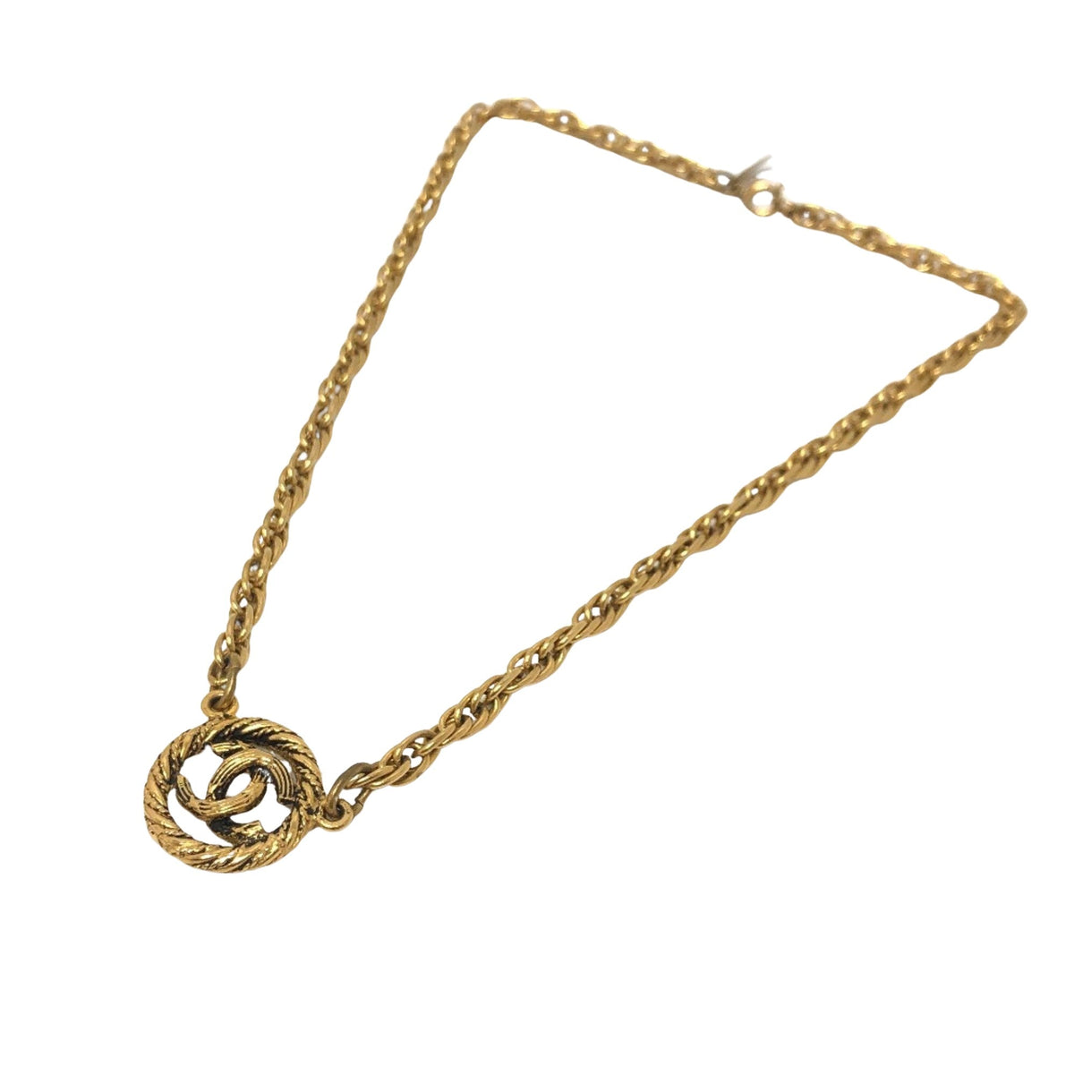 Top Quality Chanel Logo CC Necklace