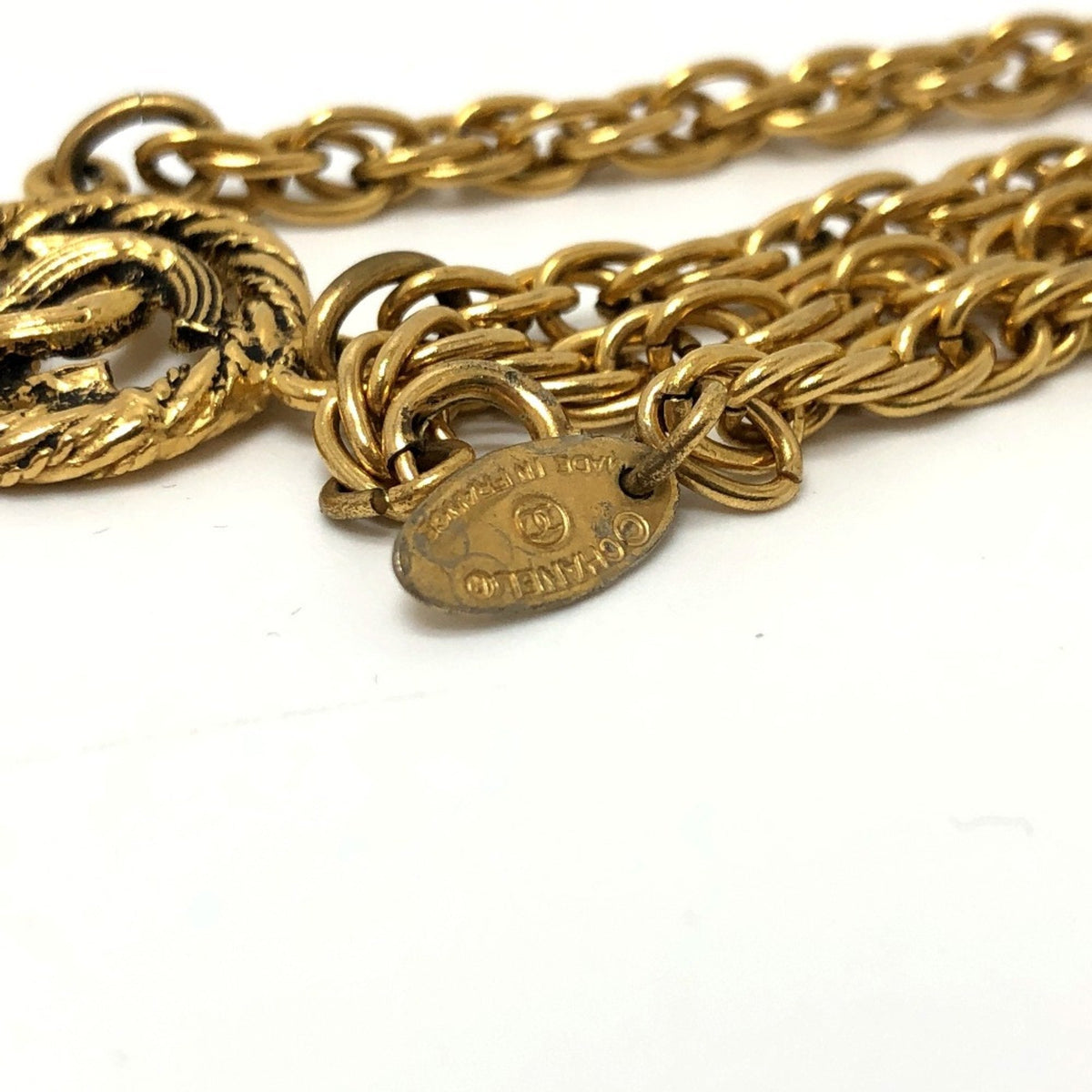 Top Quality Chanel Logo CC Necklace