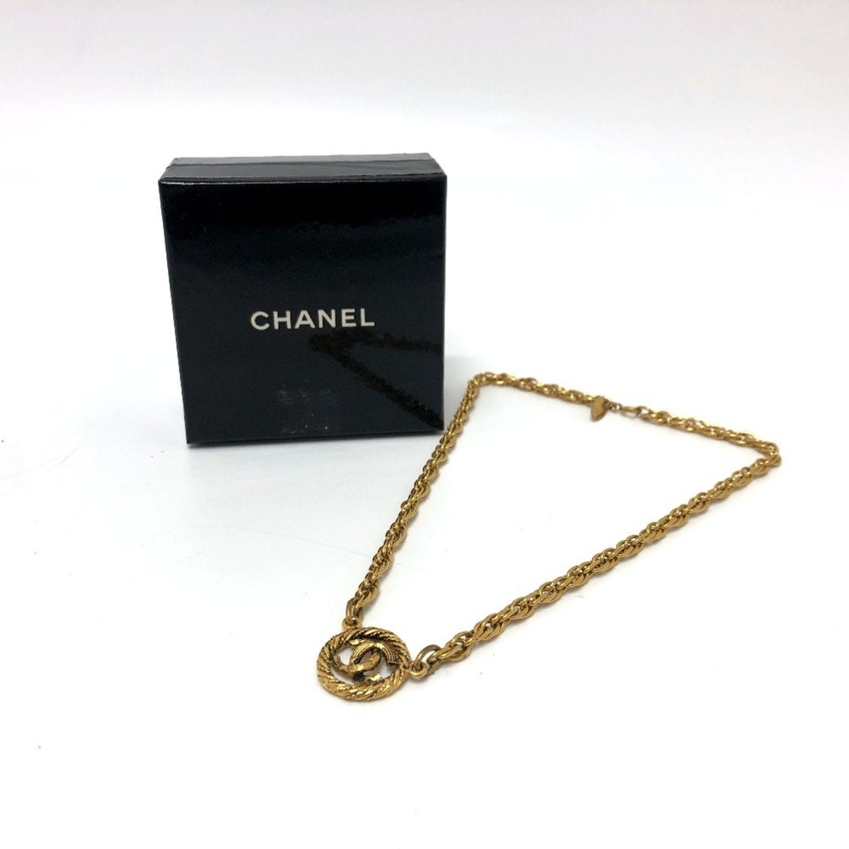 Top Quality Chanel Logo CC Necklace