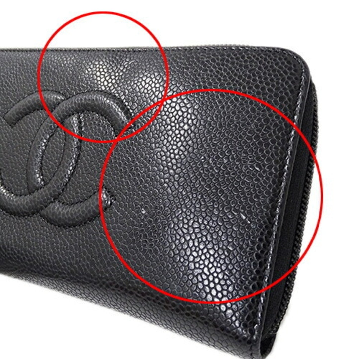 Top Quality Chanel Logo CC Wallet