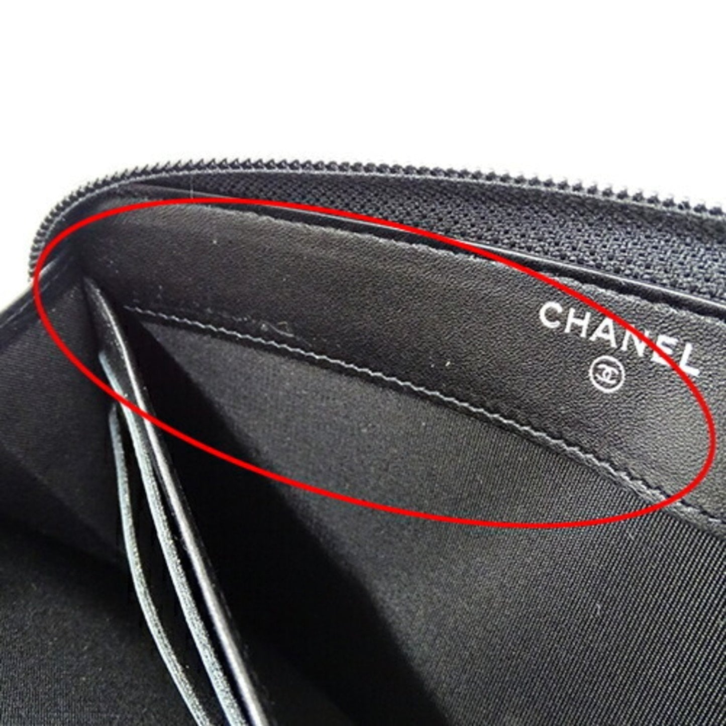 Top Quality Chanel Logo CC Wallet