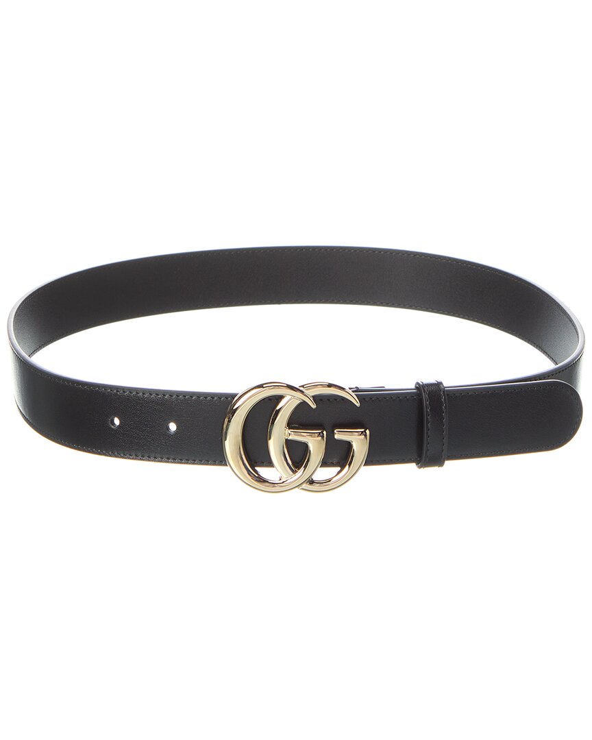 Gucci Gg Marmont Thin Leather Belt