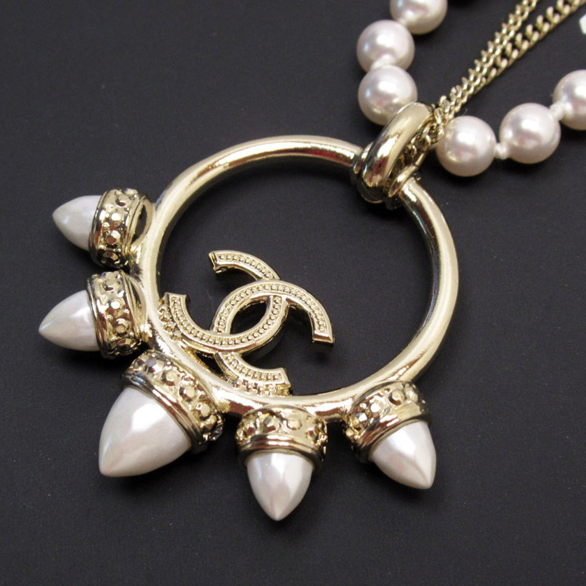 Top Quality Chanel Coco Mark Necklace