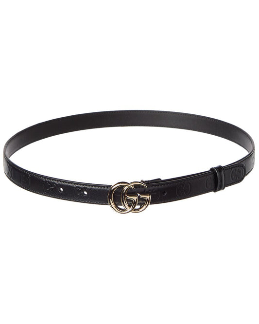 Gucci Gg Marmont Leather Belt