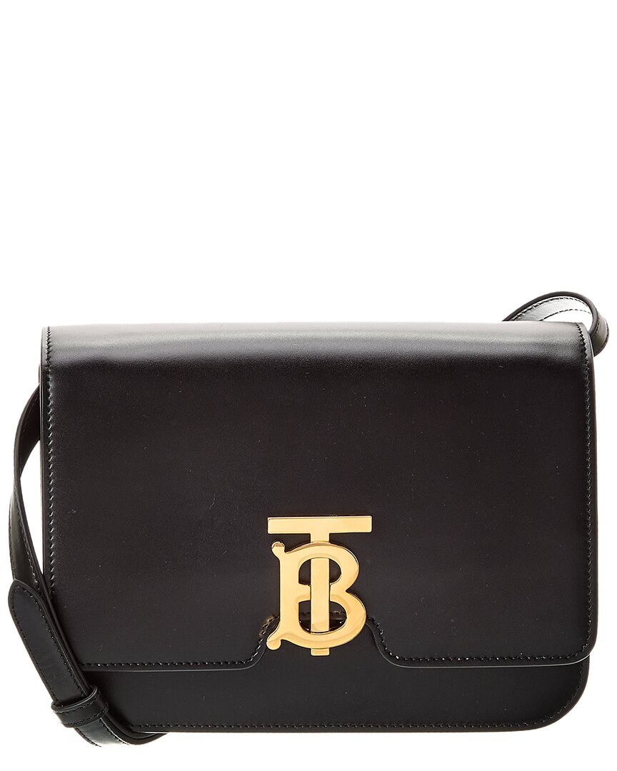 Burberry Tb Small Leather Shoulder Bag ( ) ONE SIZE Black
